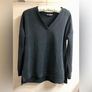 Women's Black V-Neck Sweater